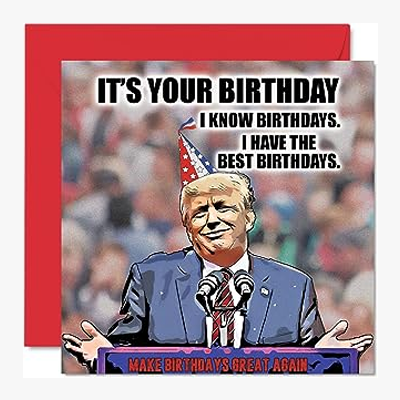 Donald Trump Birthday Cards