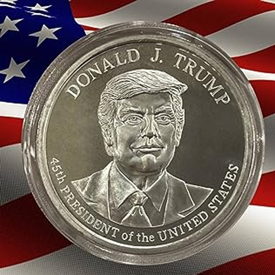 Donald J. Trump Silver Coin